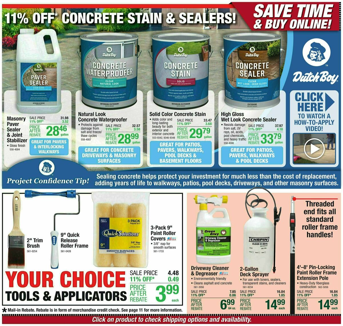 Menards Weekly Ad from July 12