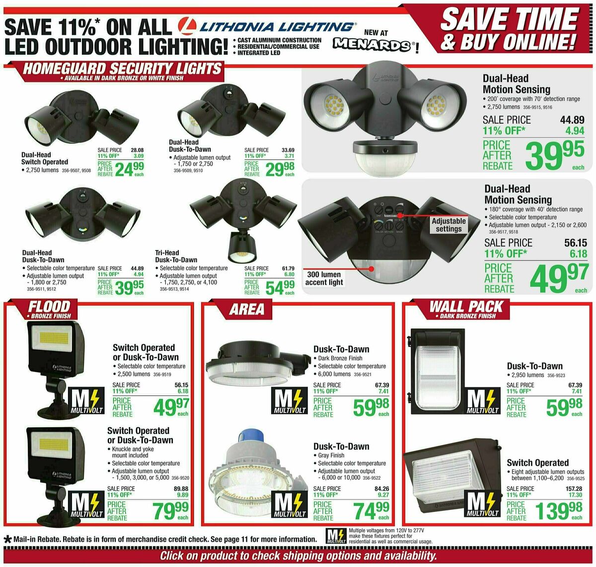 Menards Weekly Ad from July 12