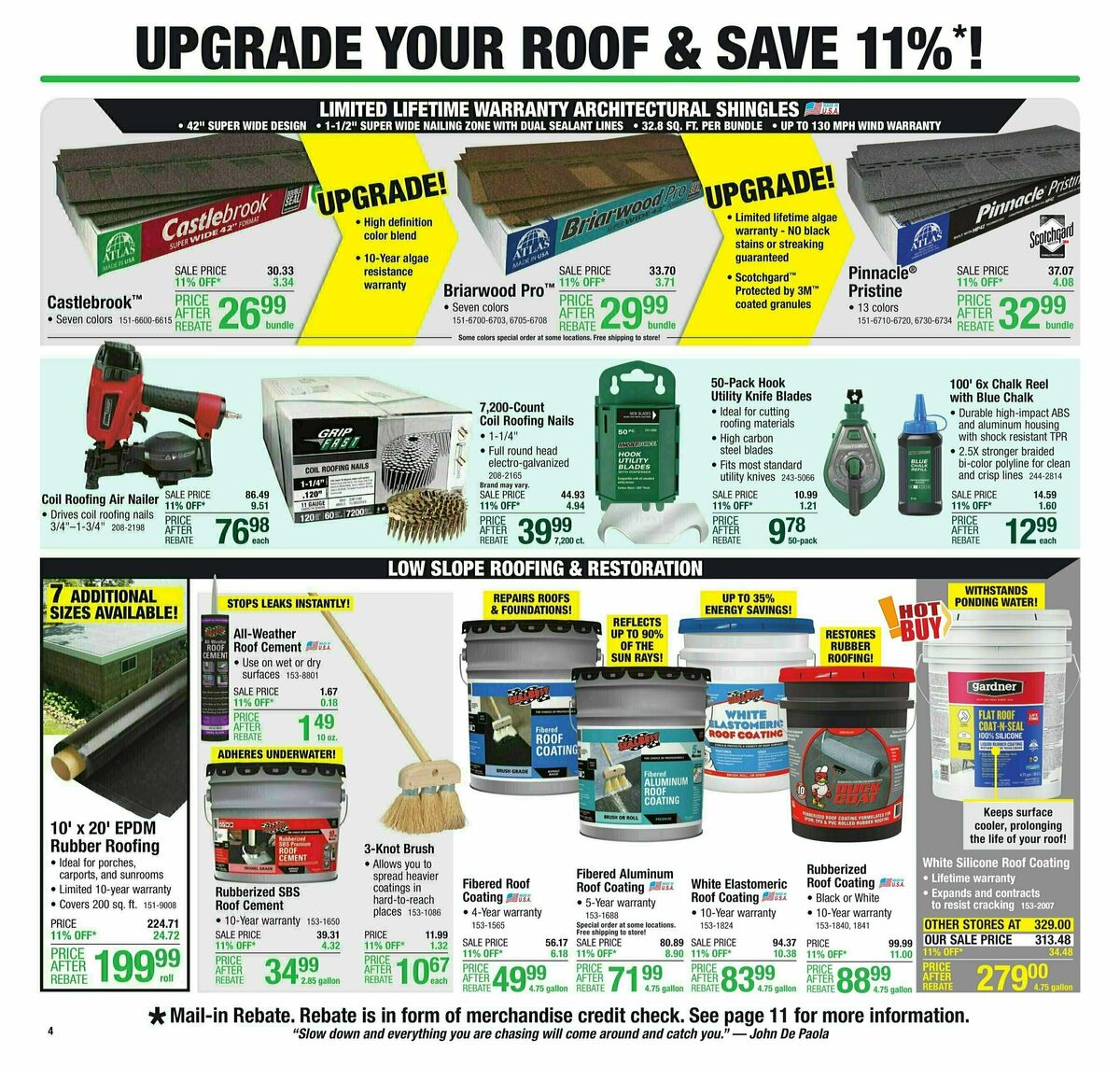 Menards Weekly Ad from July 12