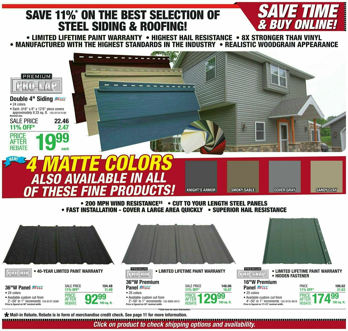 Menards Weekly Ad from July 12