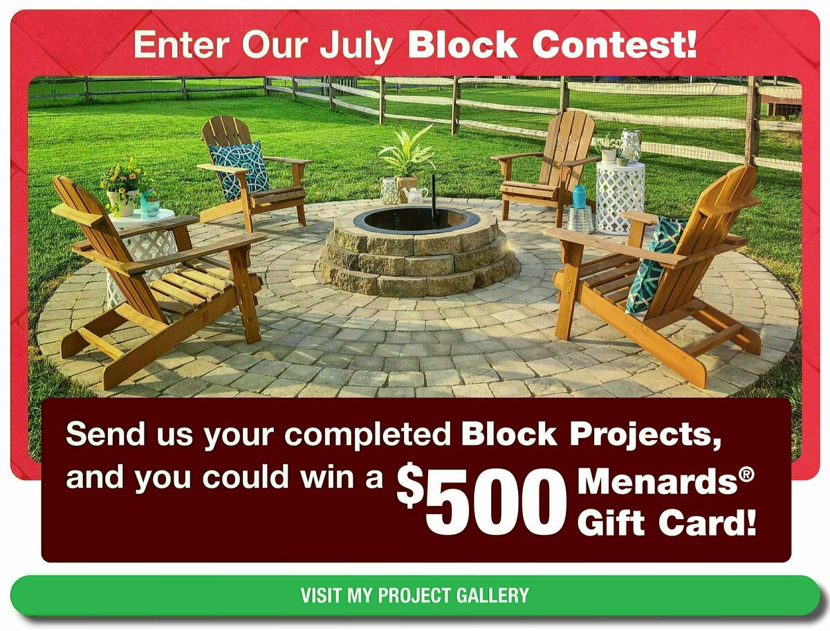 Menards Weekly Ad from July 19
