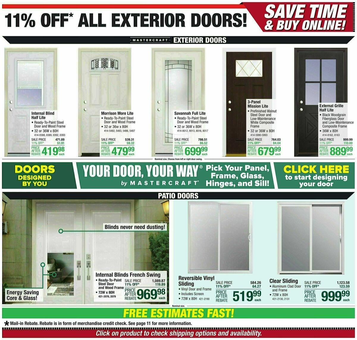 Menards Weekly Ad from July 19