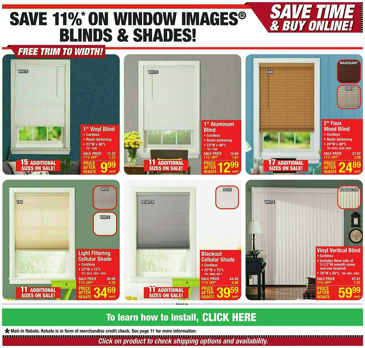 Menards Weekly Ad from July 19