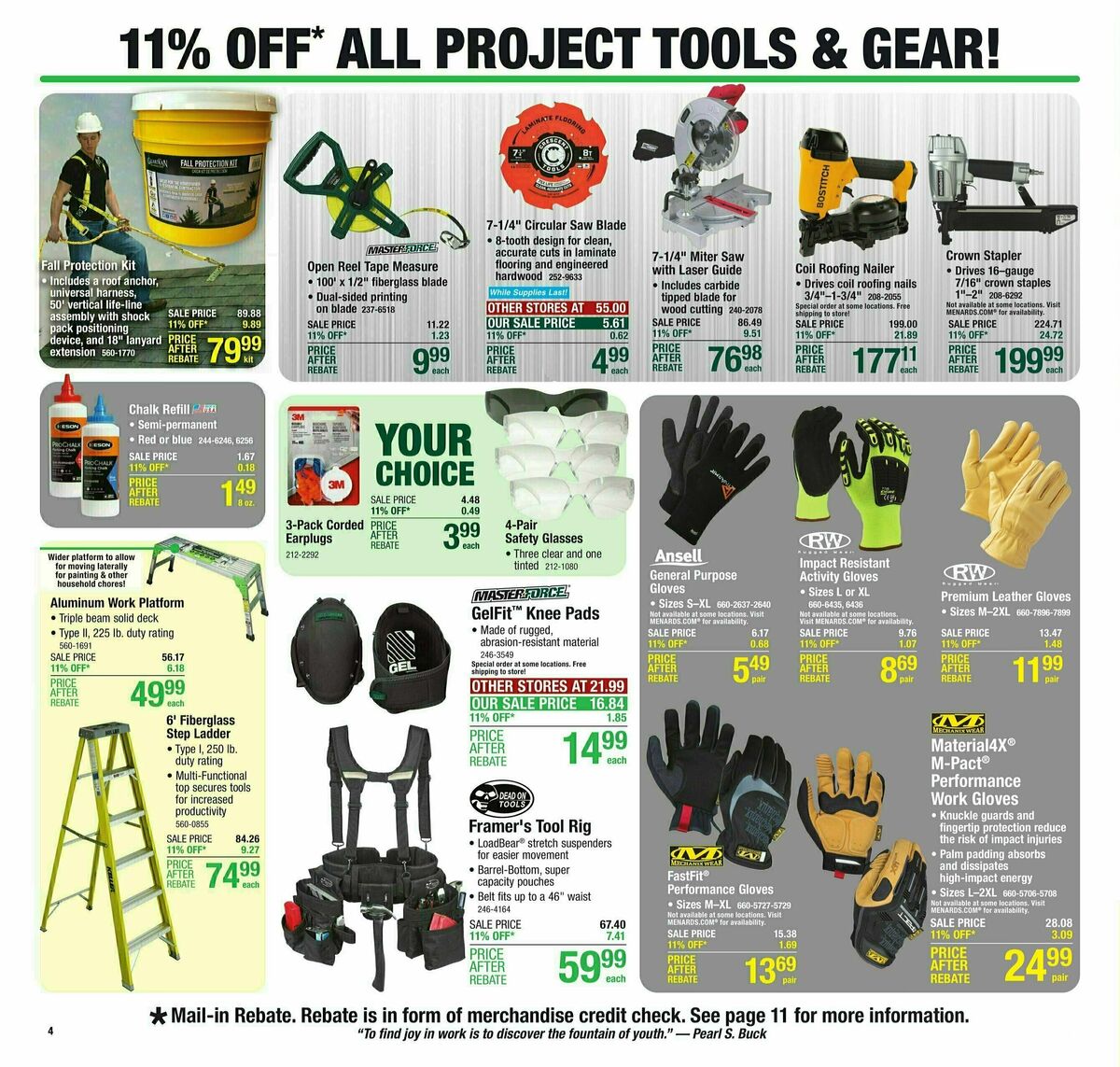 Menards Weekly Ad from July 19