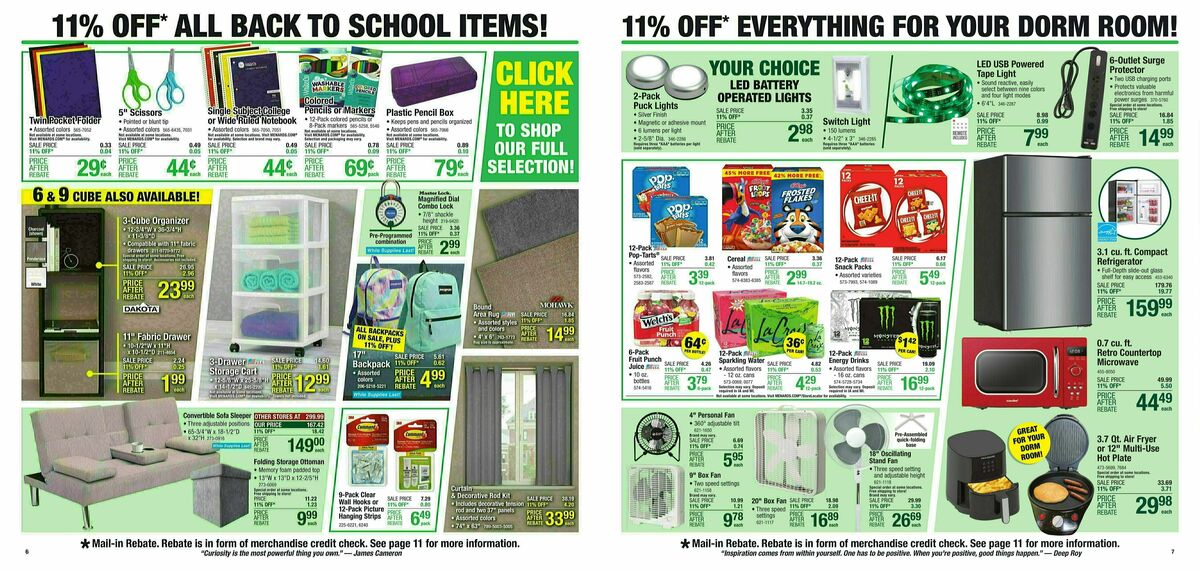 Menards Weekly Ad from July 26
