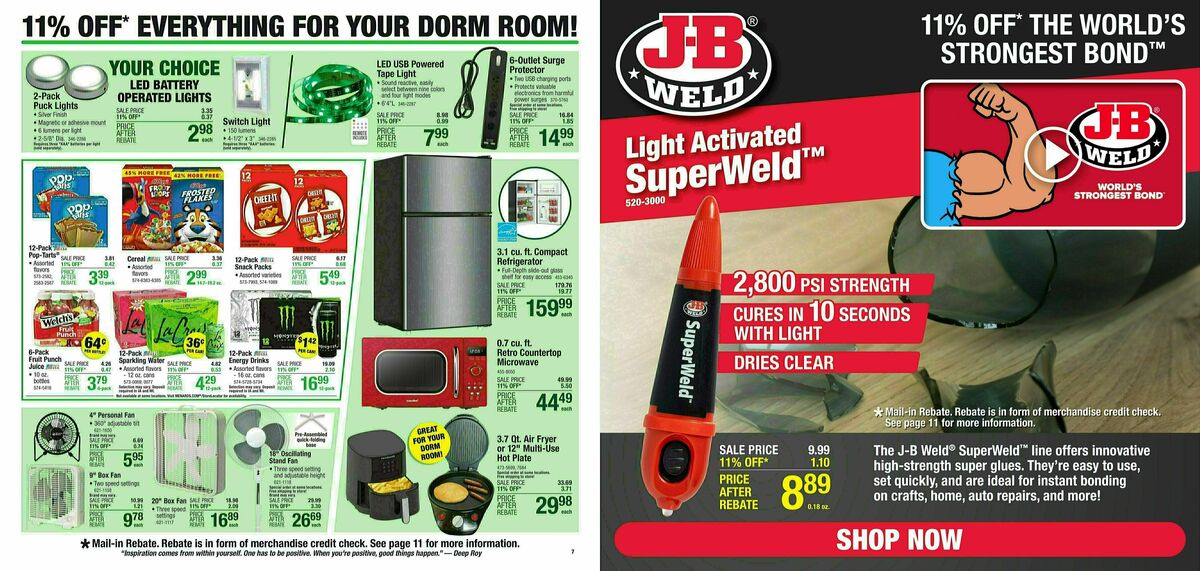 Menards Weekly Ad from July 26