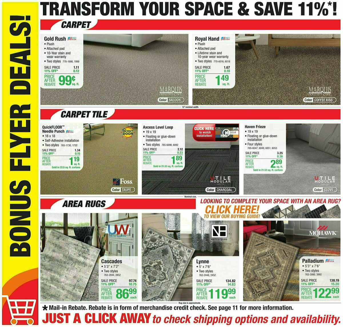 Menards Weekly Ad from July 26