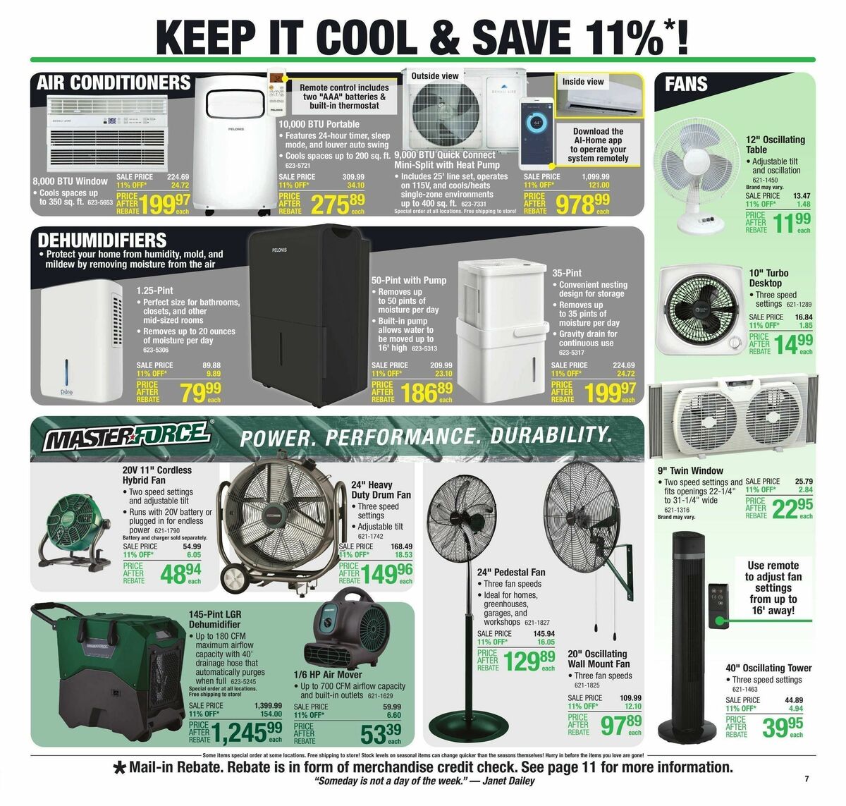 Menards Weekly Ad from August 2