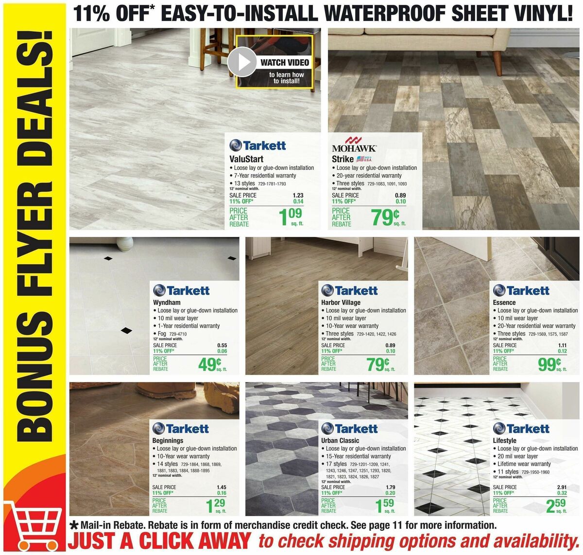 Menards Weekly Ad from August 2