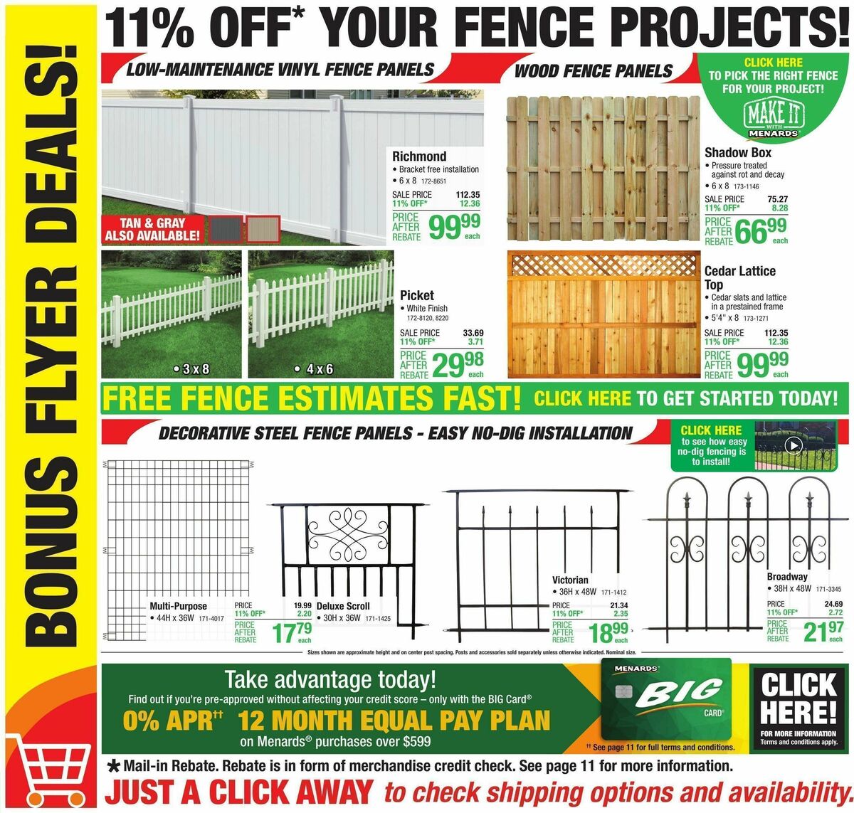 Menards Weekly Ad from August 2