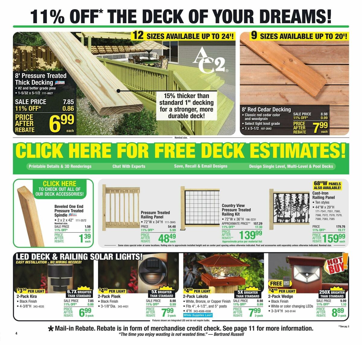 Menards Weekly Ad from August 2