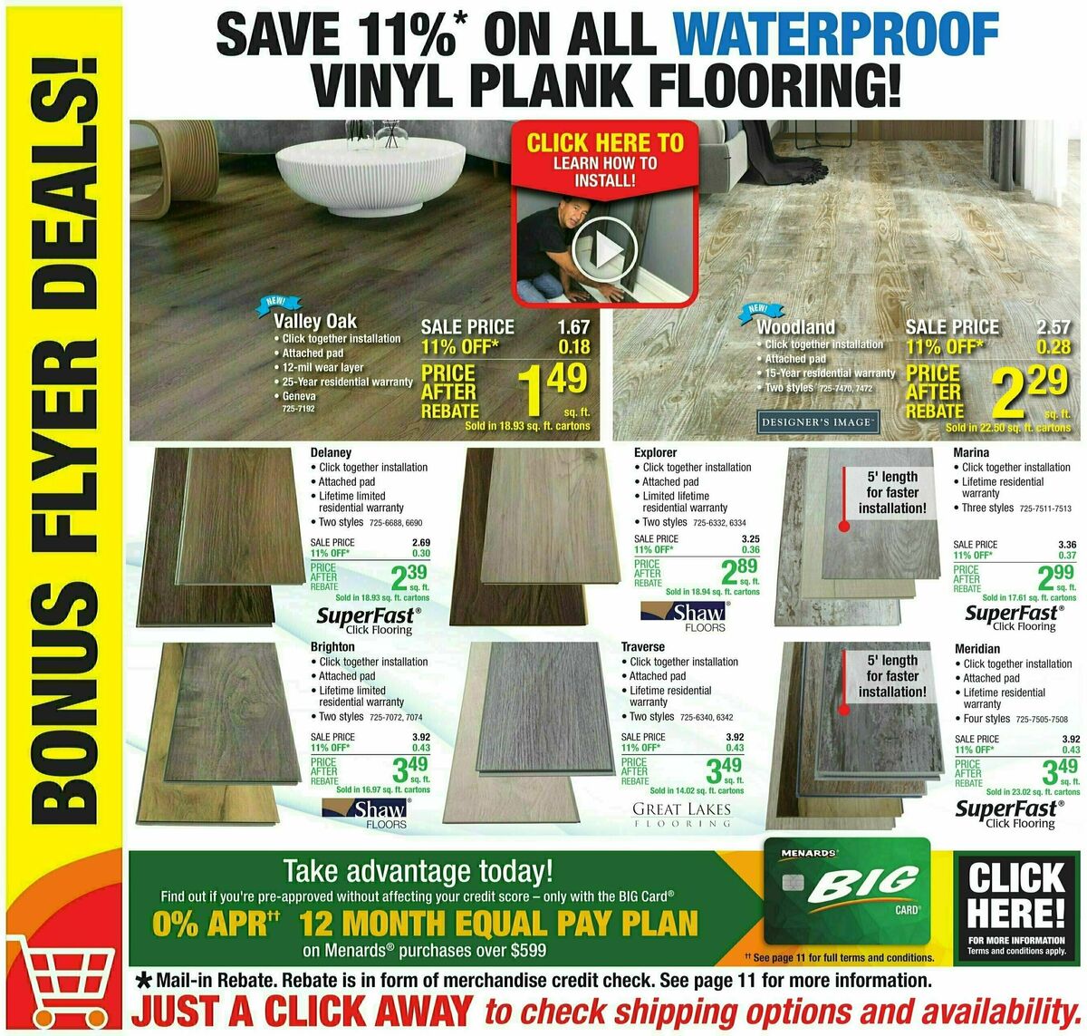 Menards Weekly Ad from August 9
