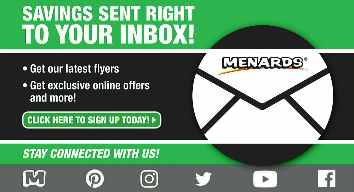 Menards Weekly Ad from August 9