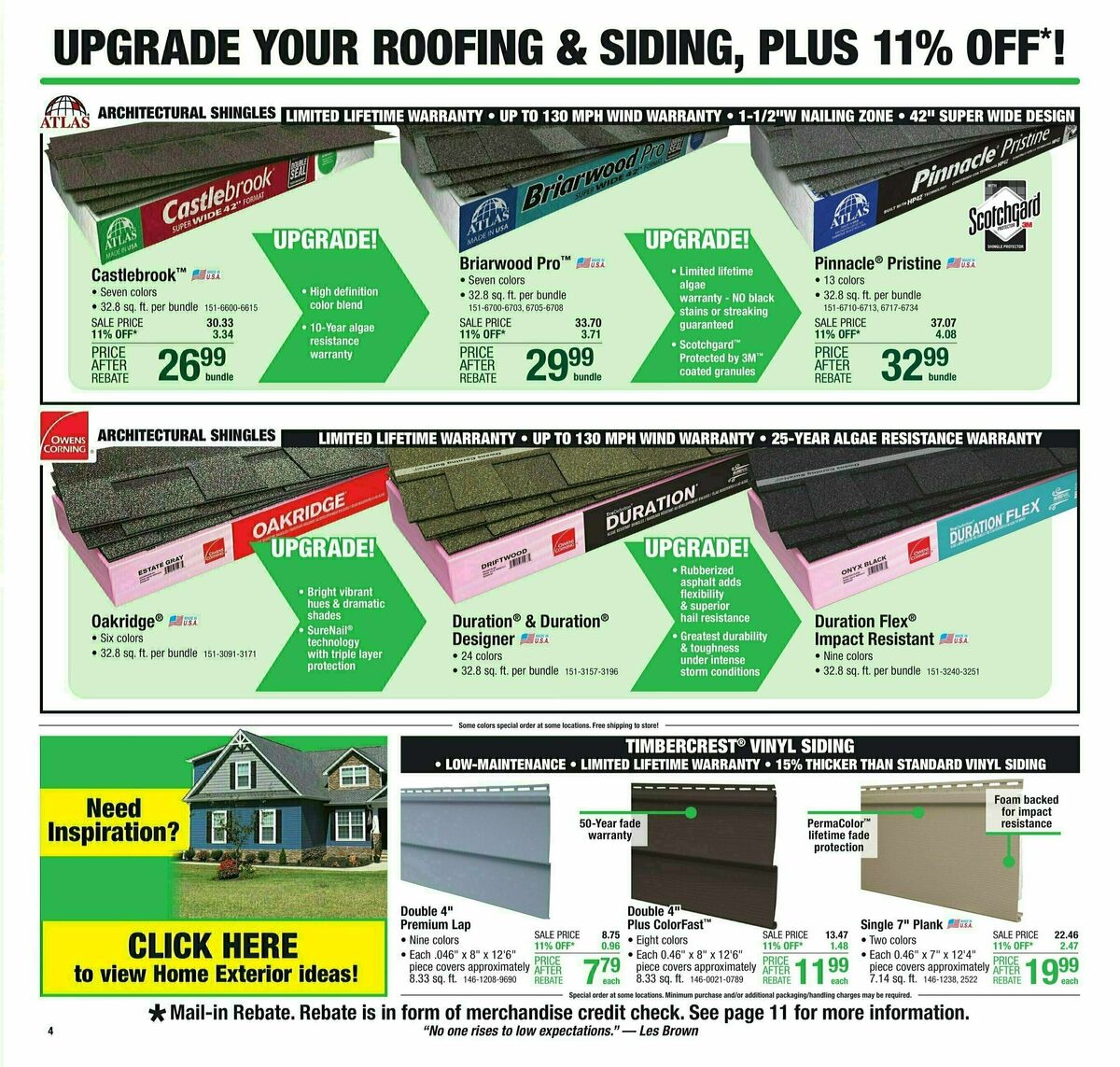 Menards Weekly Ad from August 9