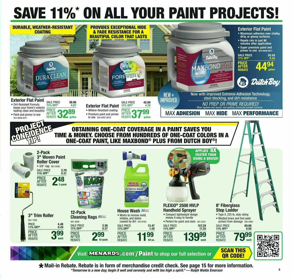 Menards Weekly Ad from August 16