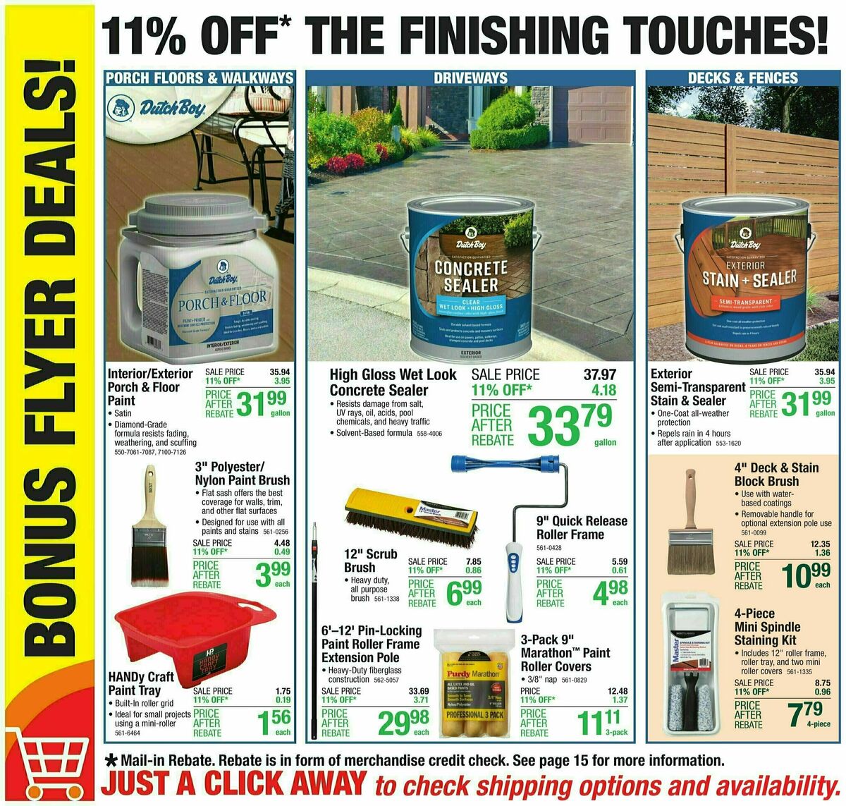 Menards Weekly Ad from August 16