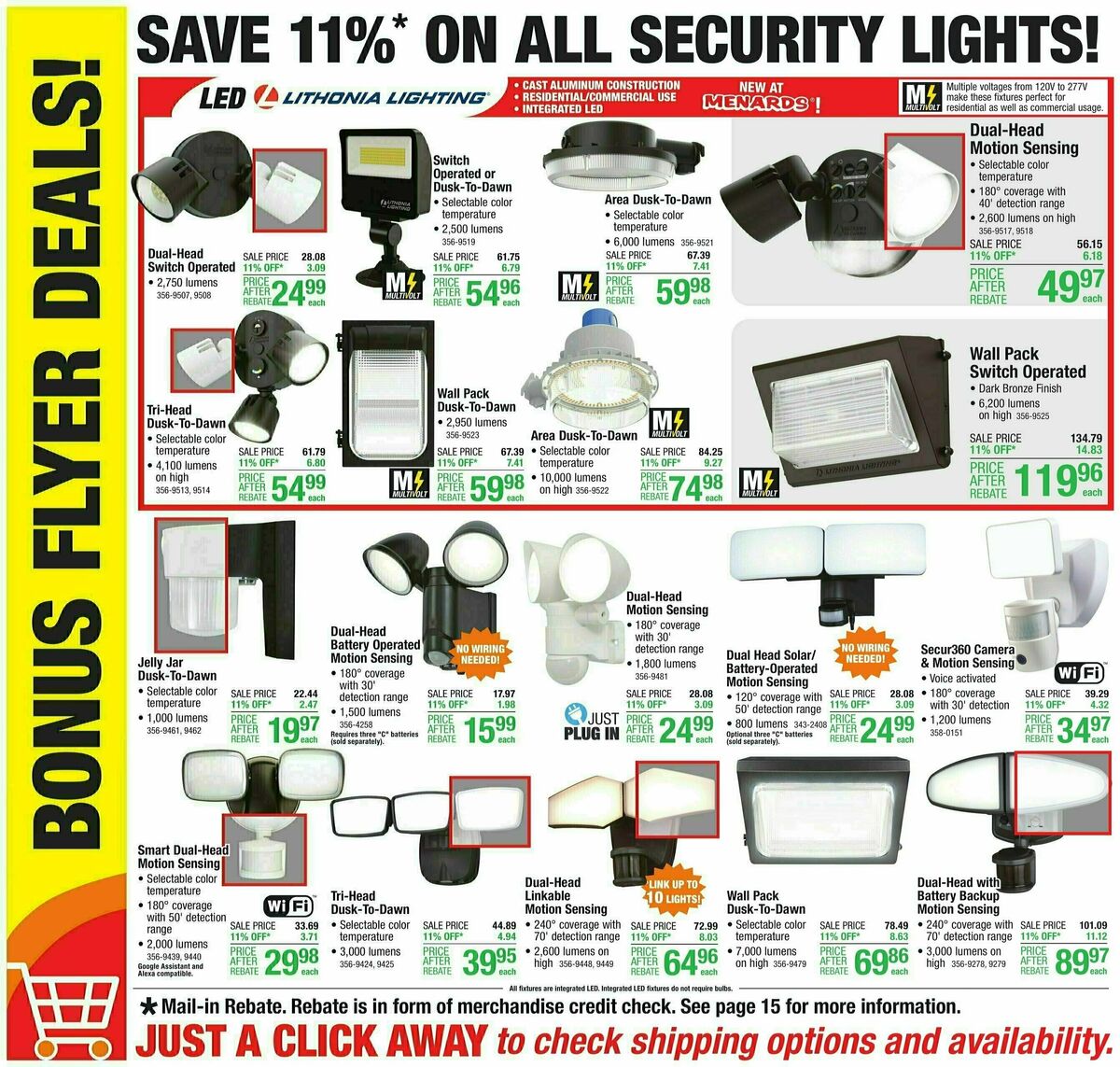 Menards Weekly Ad from August 16
