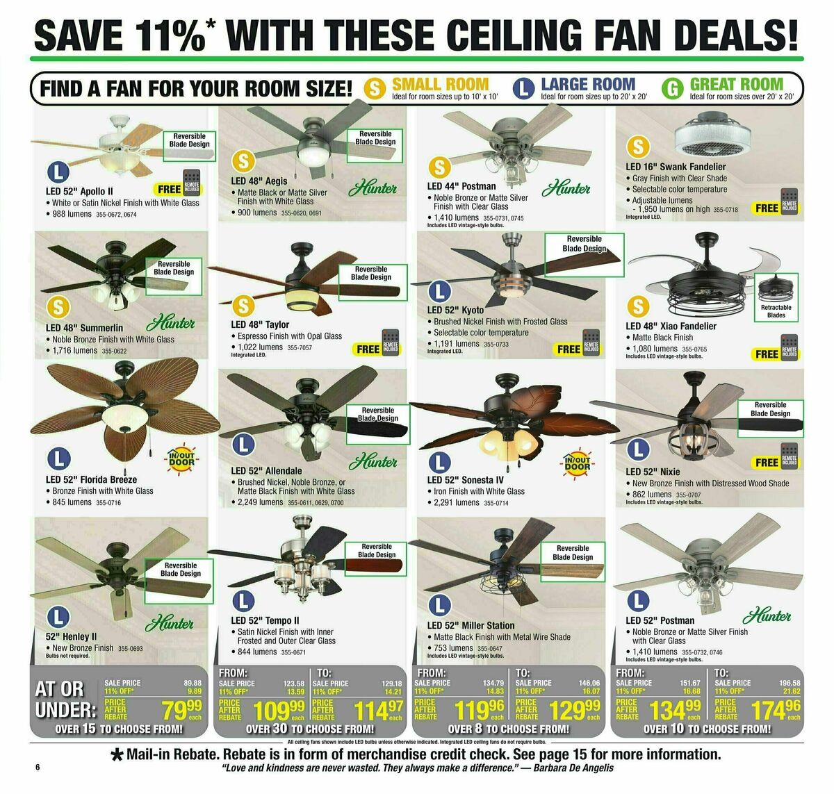 Menards Weekly Ad from August 16