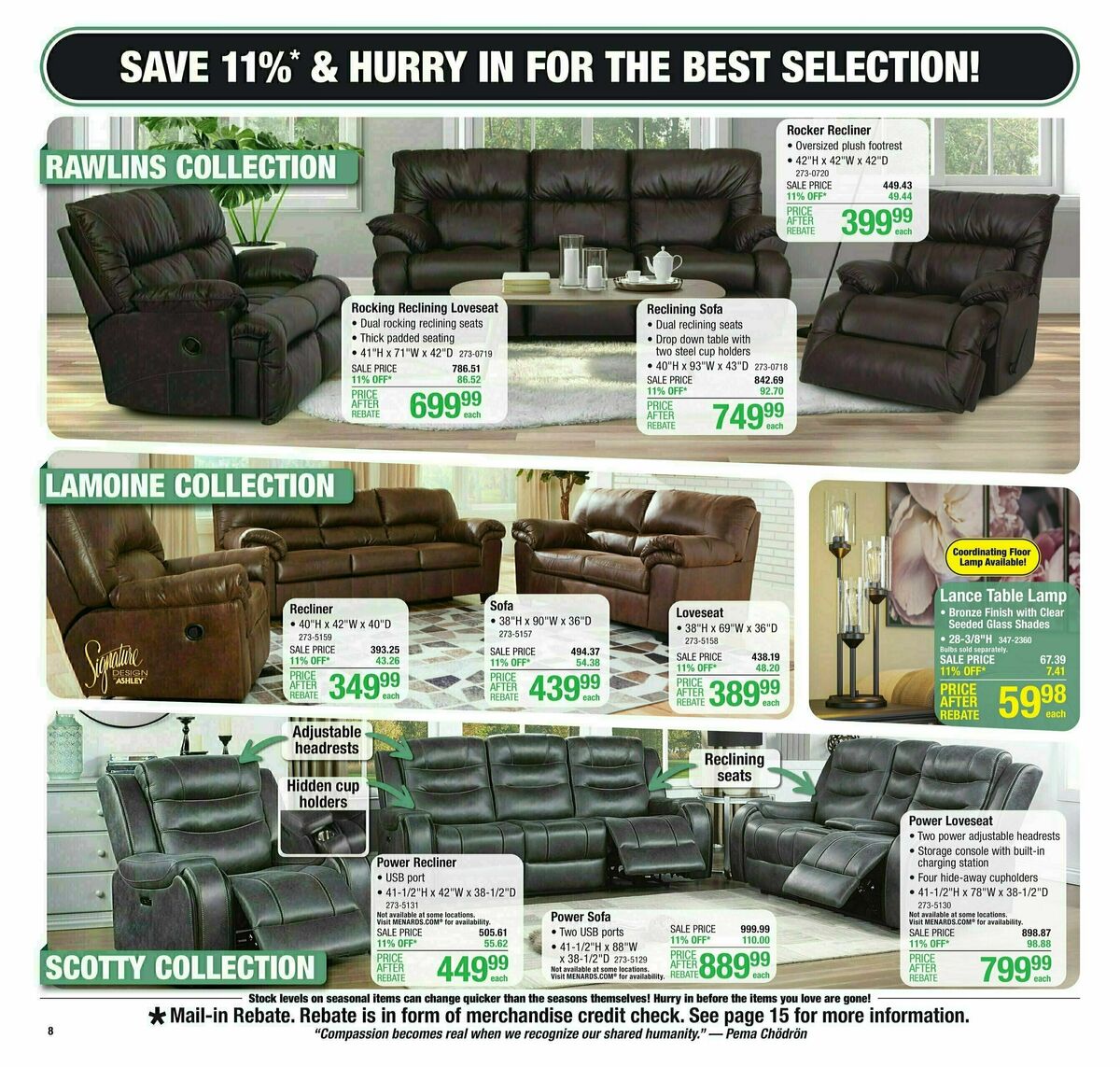 Menards Weekly Ad from August 16