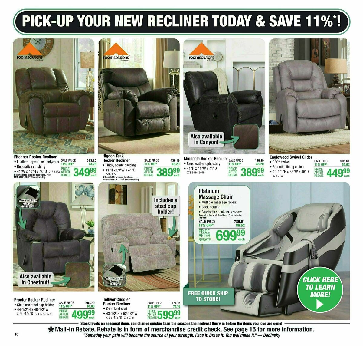 Menards Weekly Ad from August 16