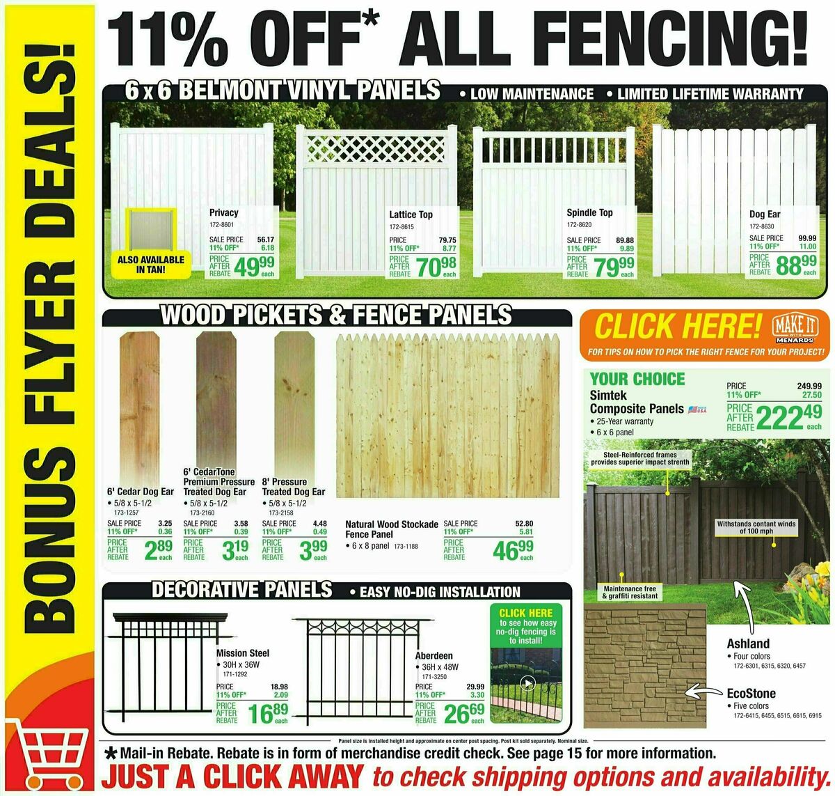Menards Weekly Ad from August 16