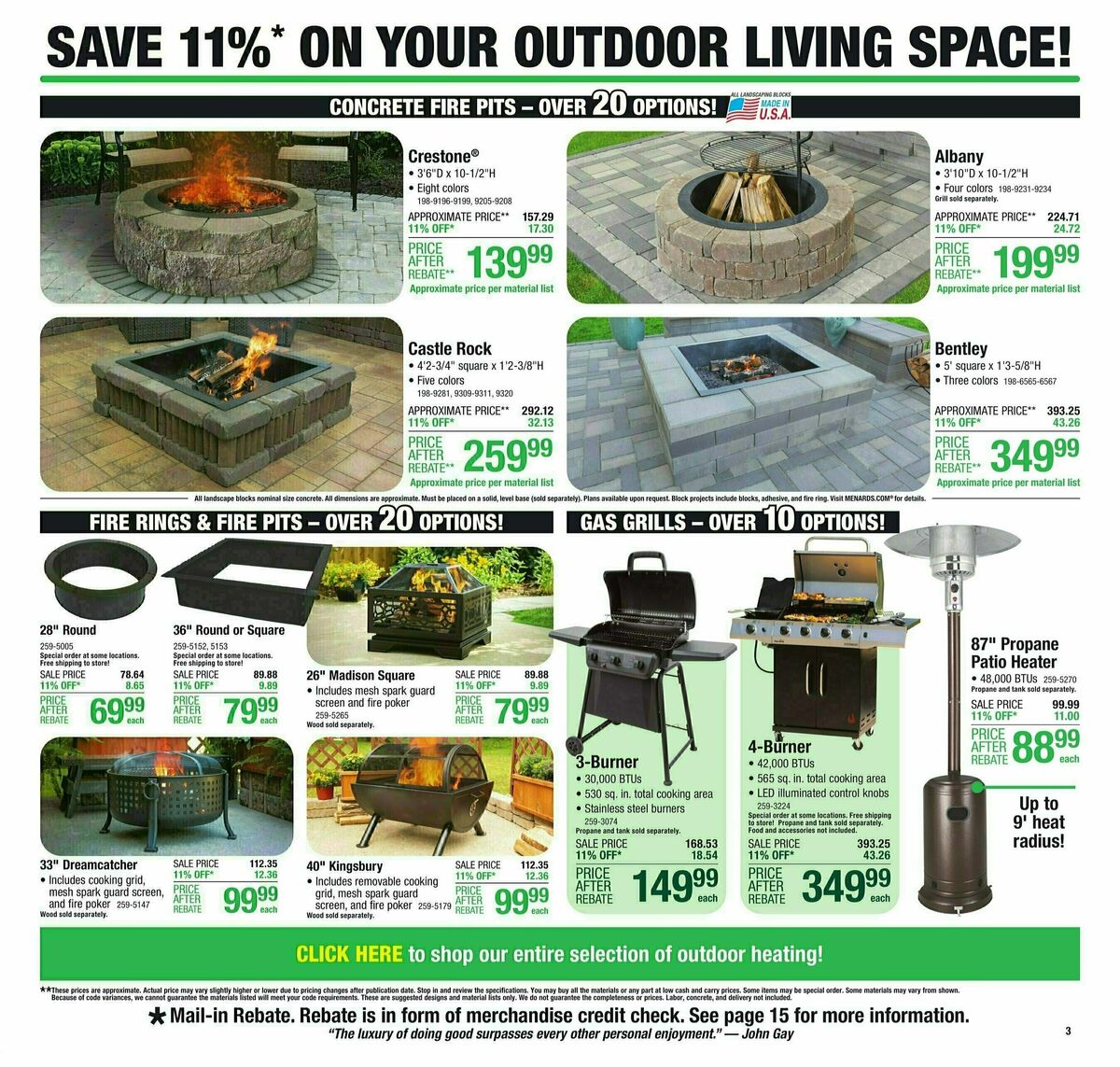 Menards Weekly Ad from August 16