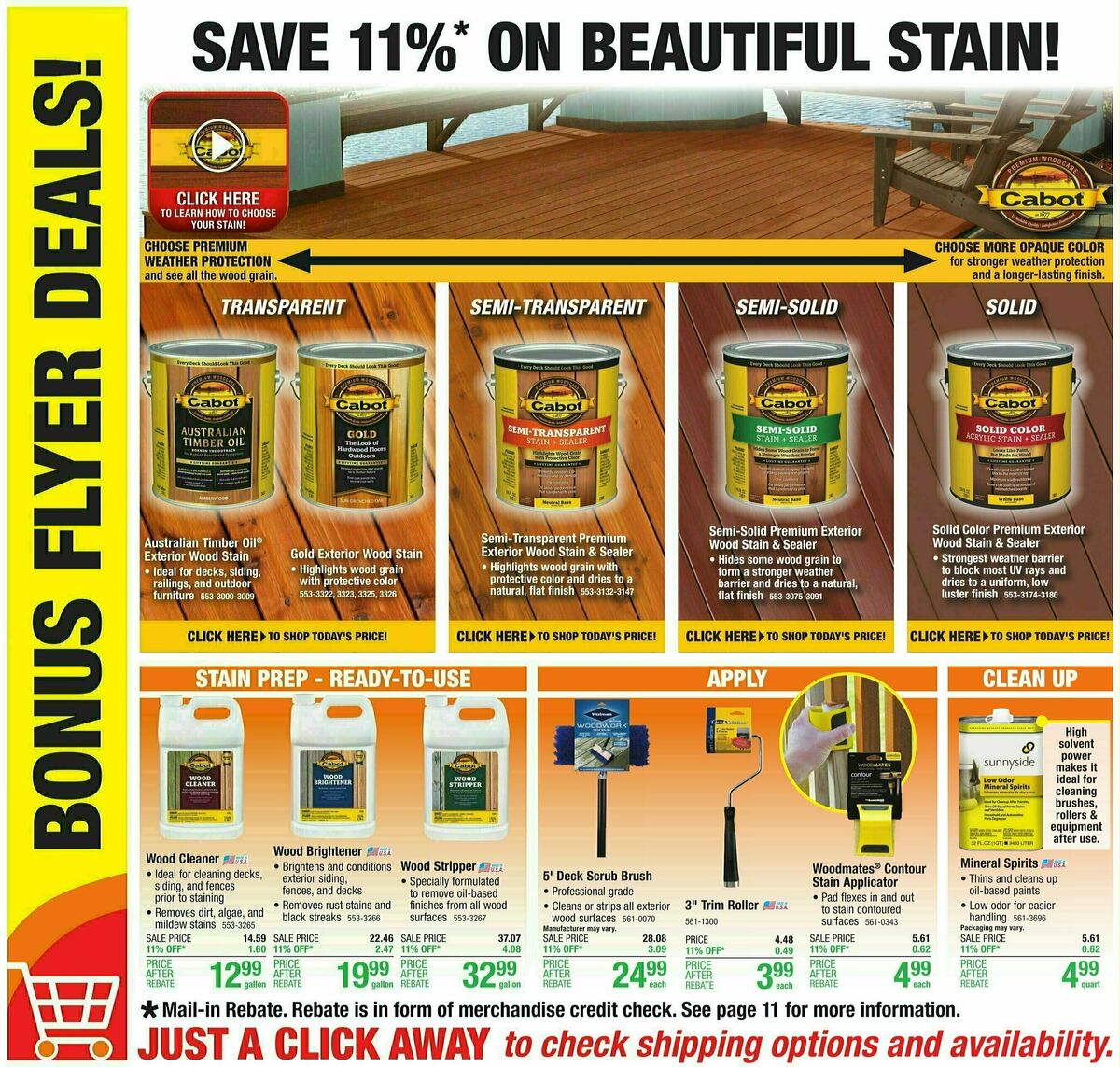 Menards Weekly Ad from August 23