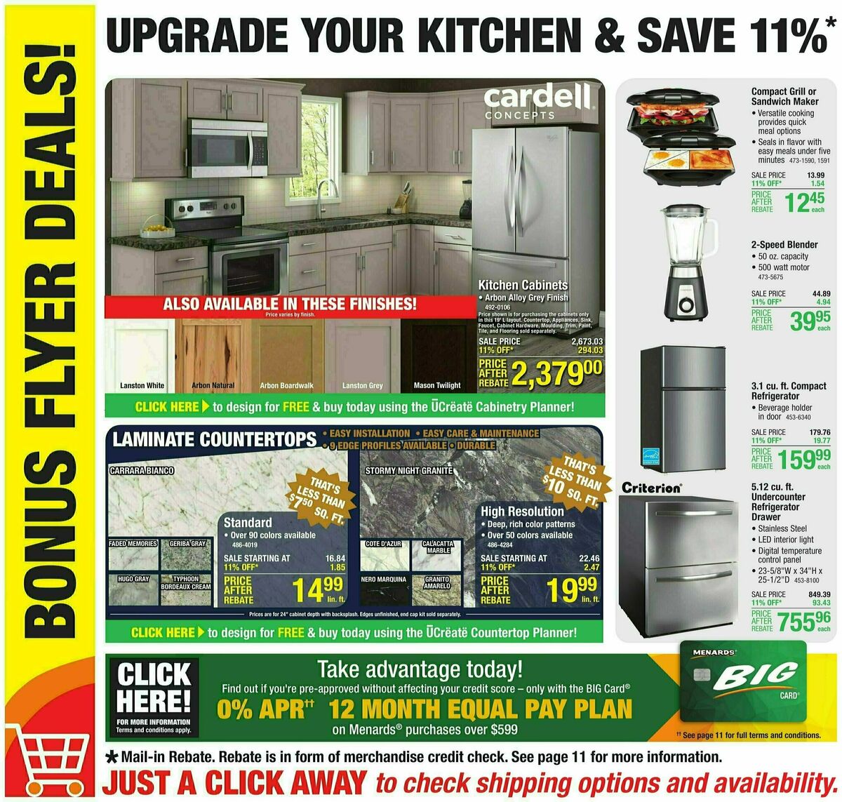 Menards Weekly Ad from August 23