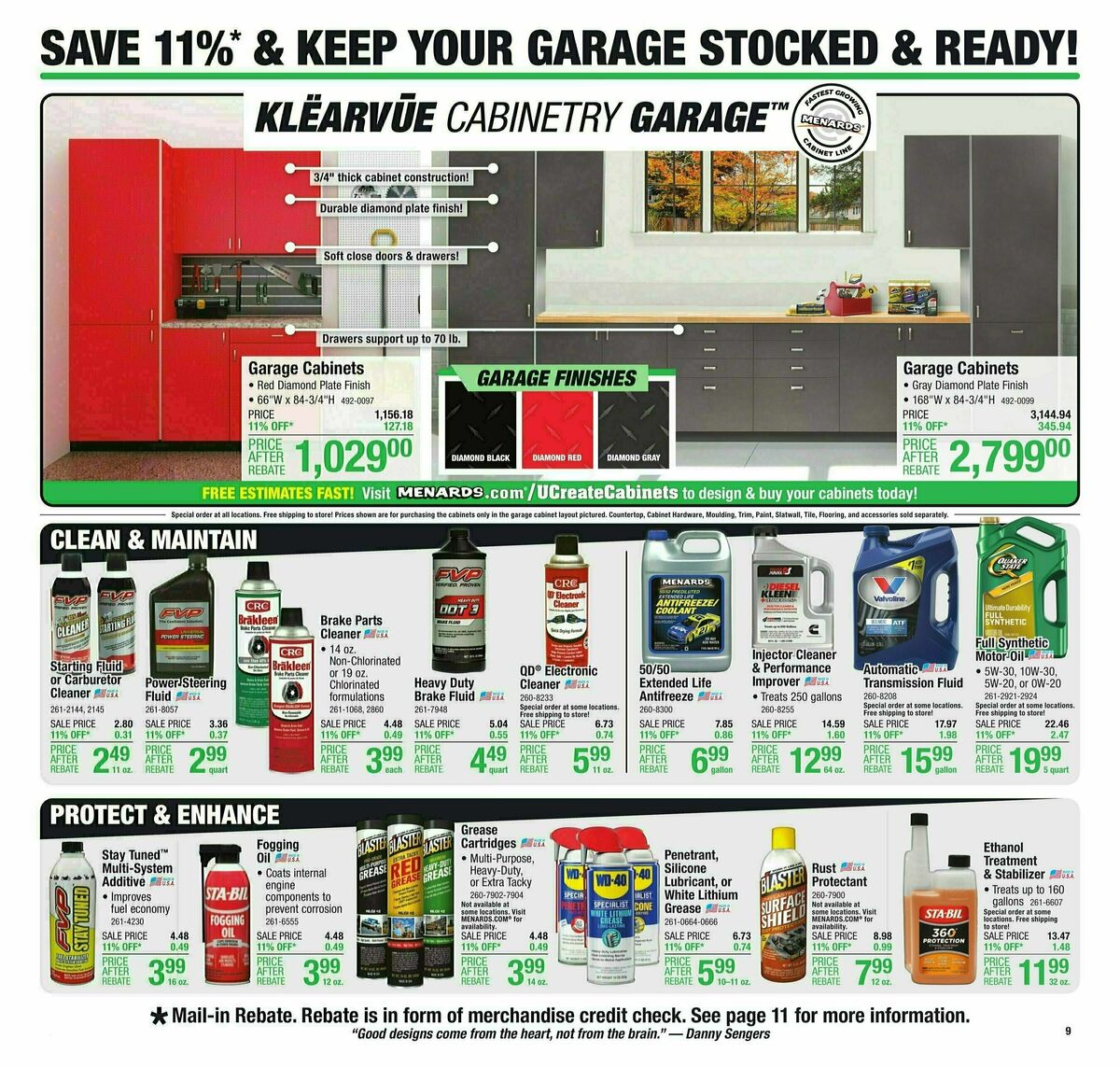 Menards Weekly Ad from September 13