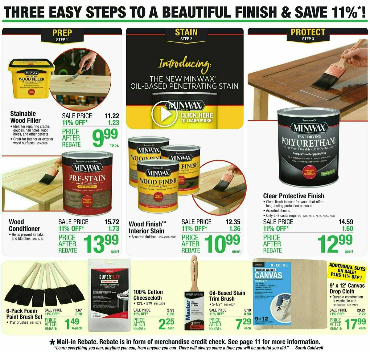 Menards Weekly Ad from September 20