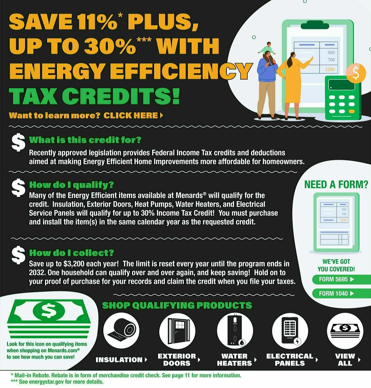 Menards 11% REBATE SALE Weekly Ad from September 27