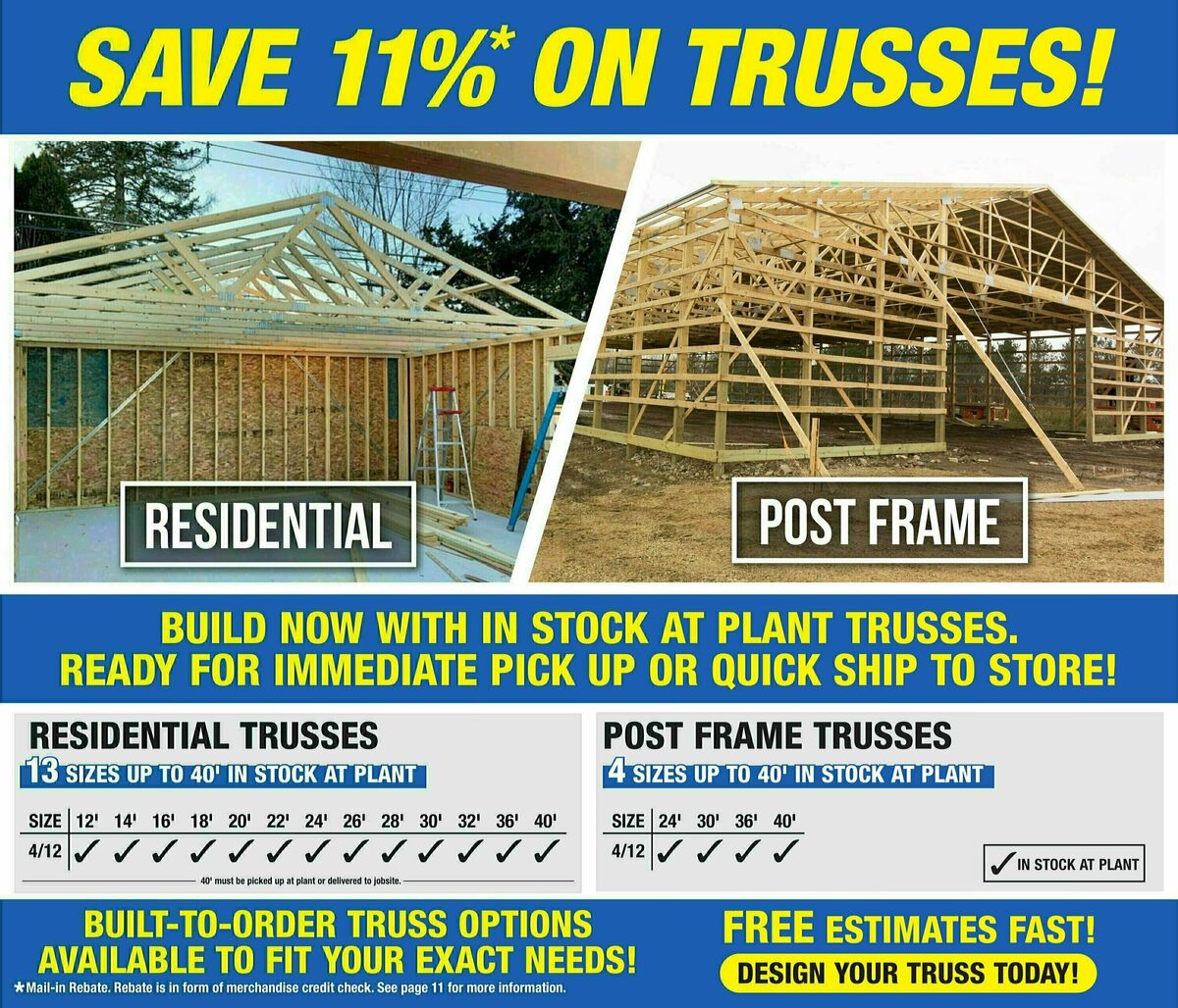 Menards 11% REBATE SALE Weekly Ad from September 27