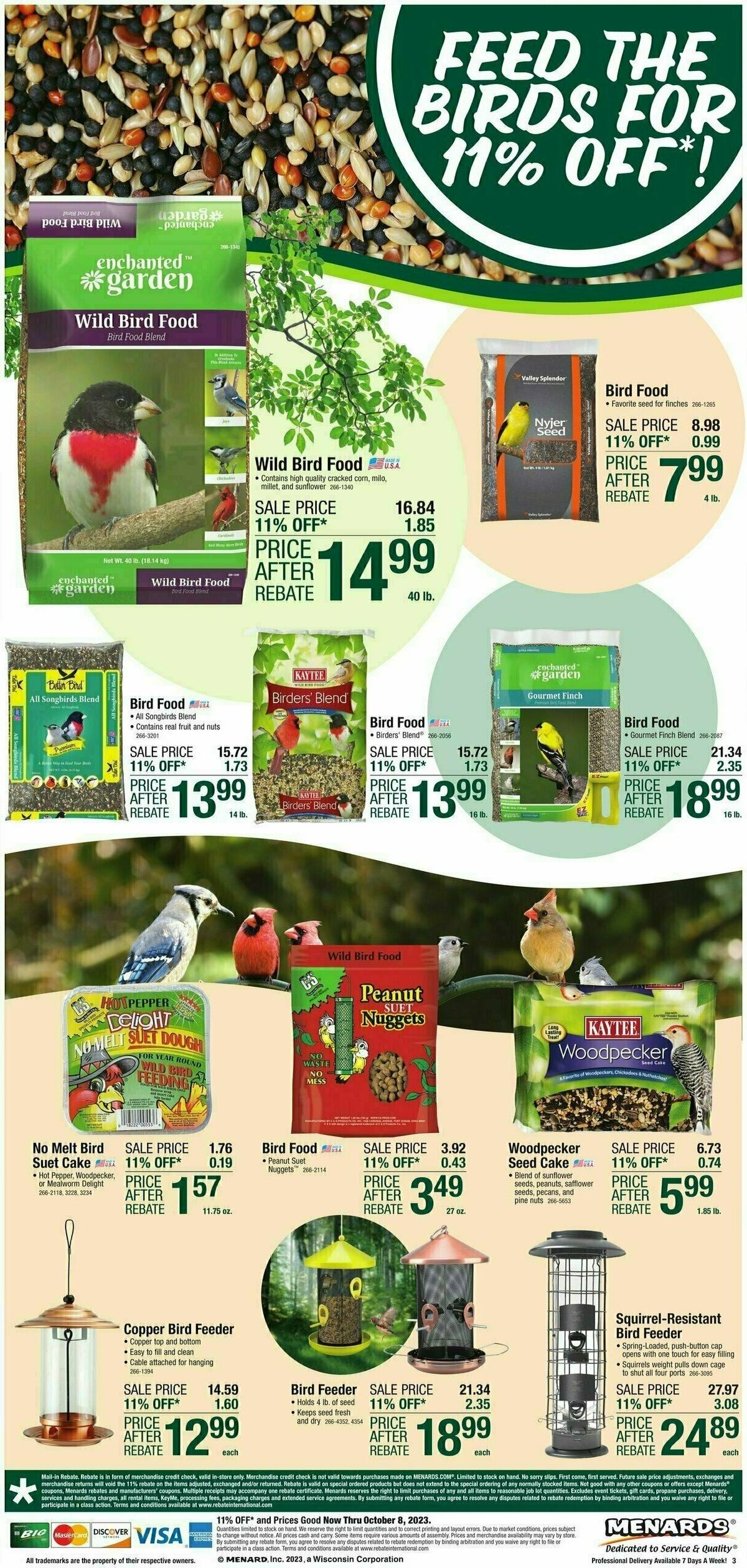 Menards Home Essentials Weekly Ad from September 27