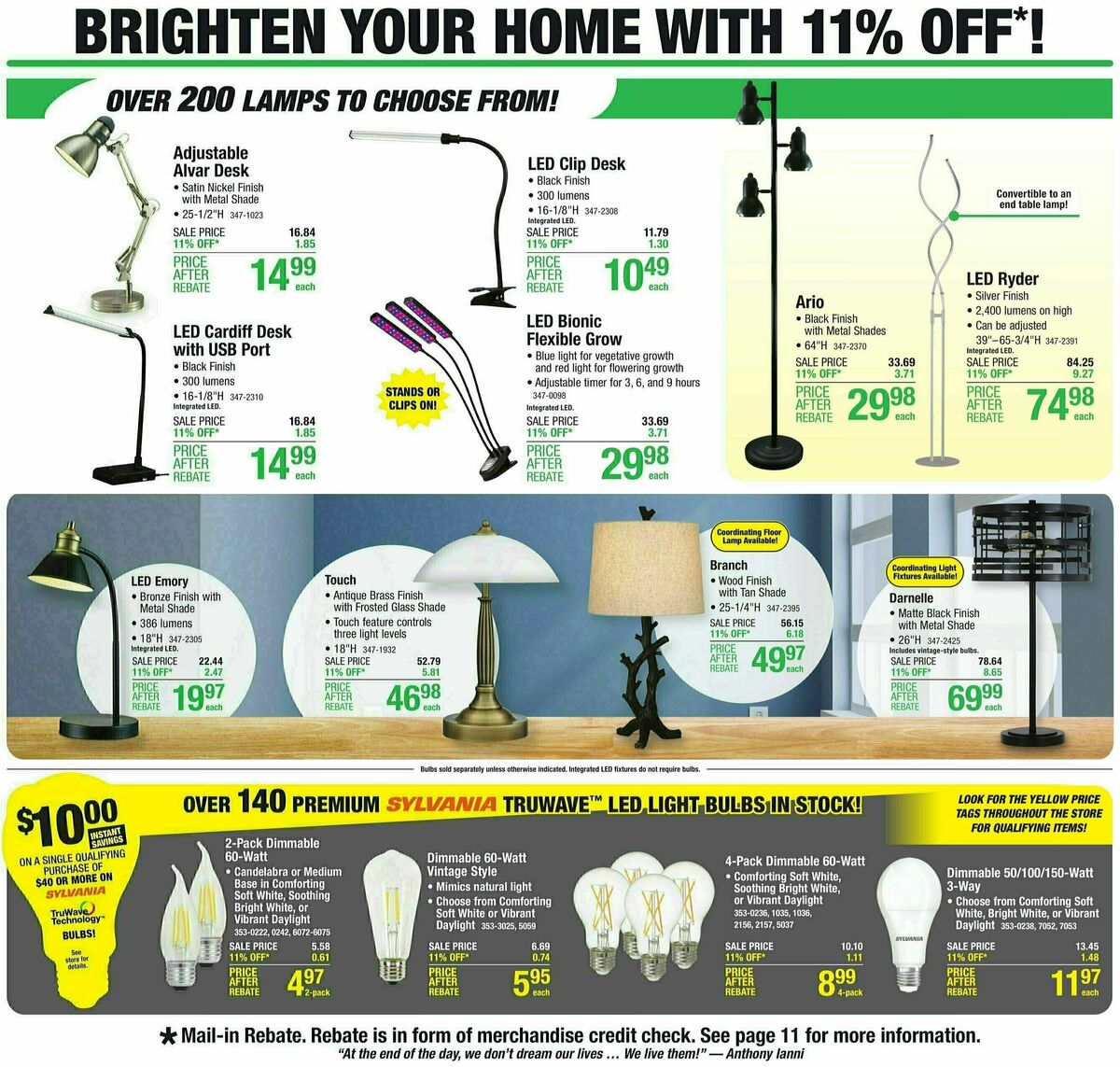 Menards Weekly Ad from October 4