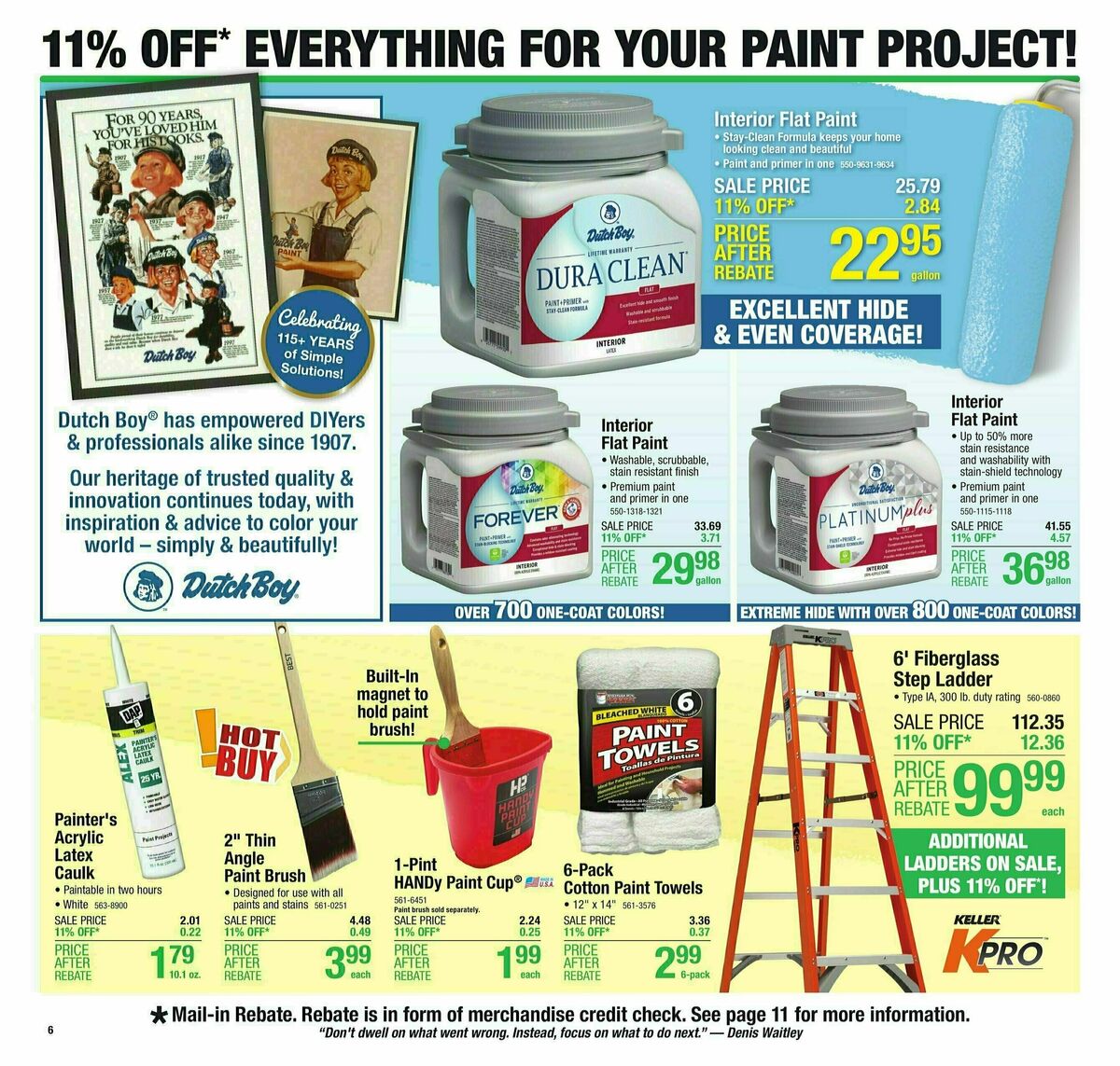 Menards Weekly Ad from October 4