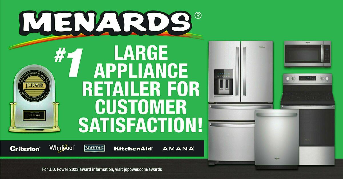 Menards Weekly Ad from October 11