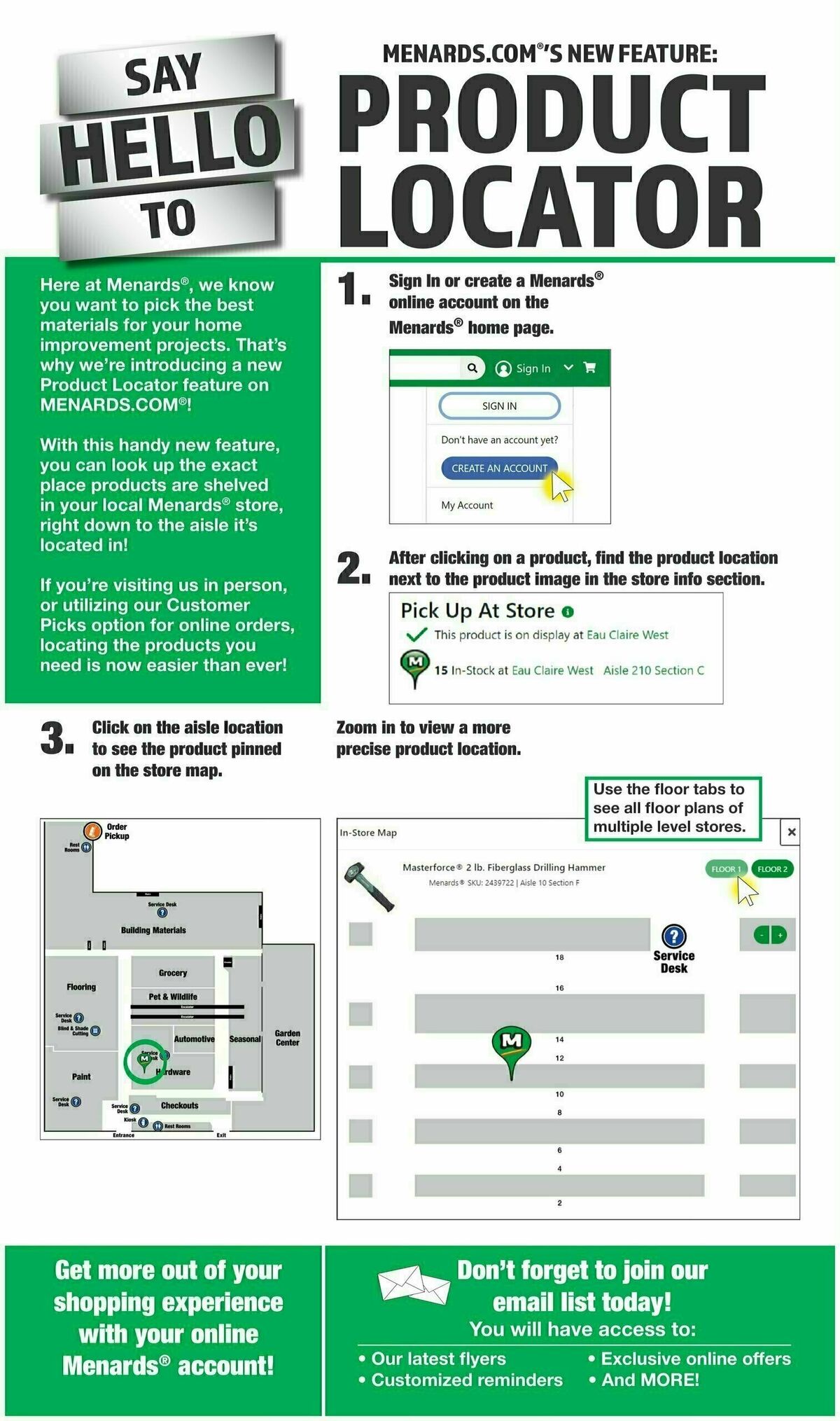 Menards Weekly Ad from October 11