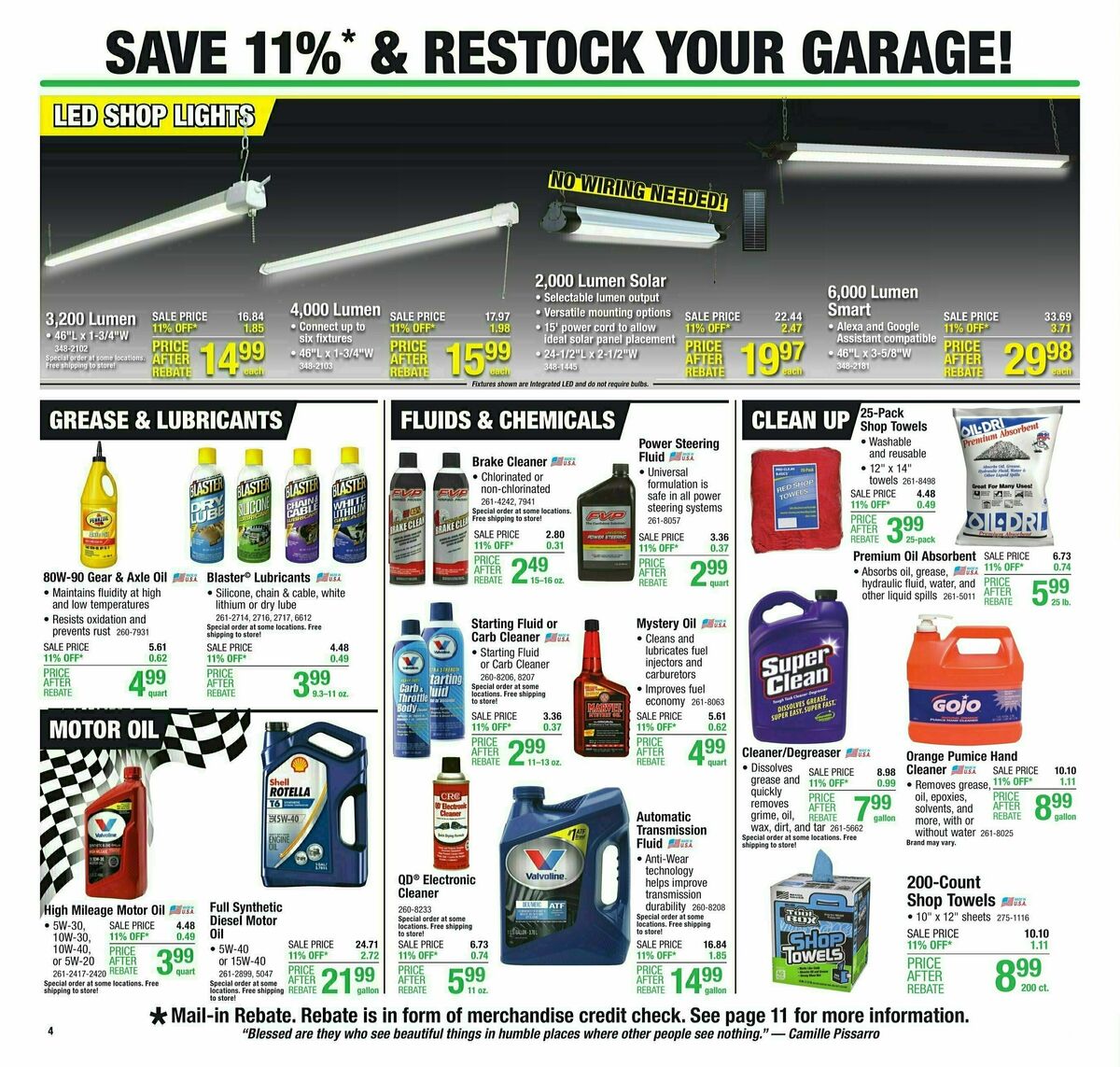 Menards Weekly Ad from October 11