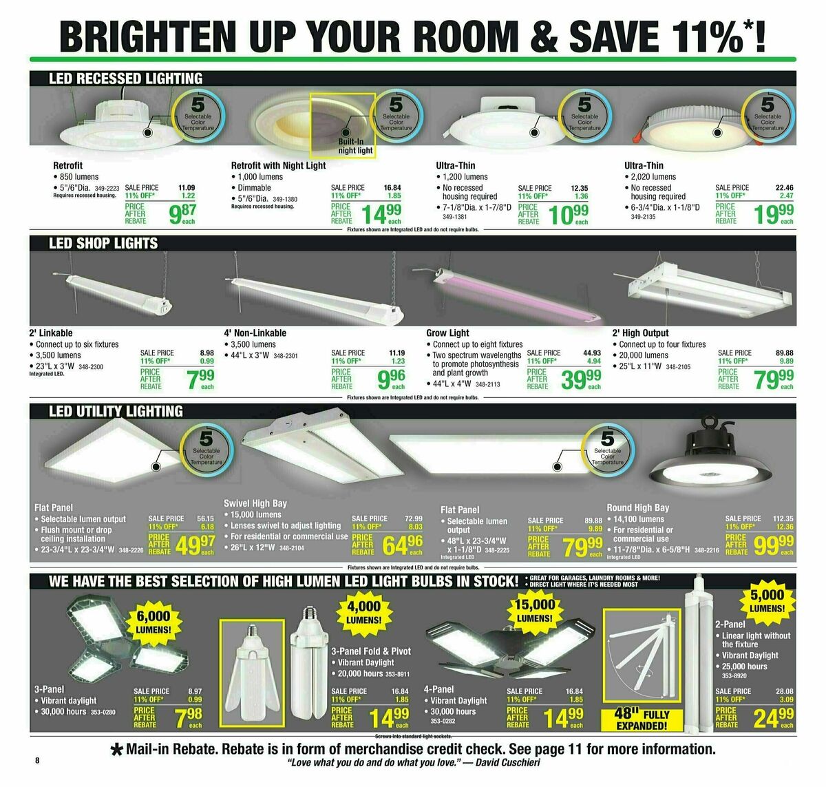 Menards Weekly Ad from November 1