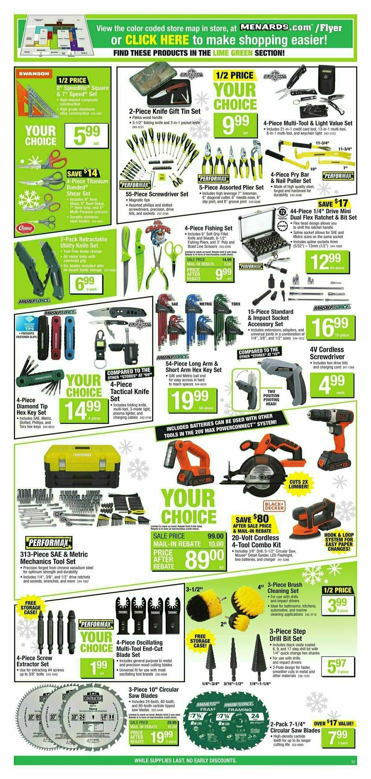 Menards Black Friday Sale Weekly Ad from November 24