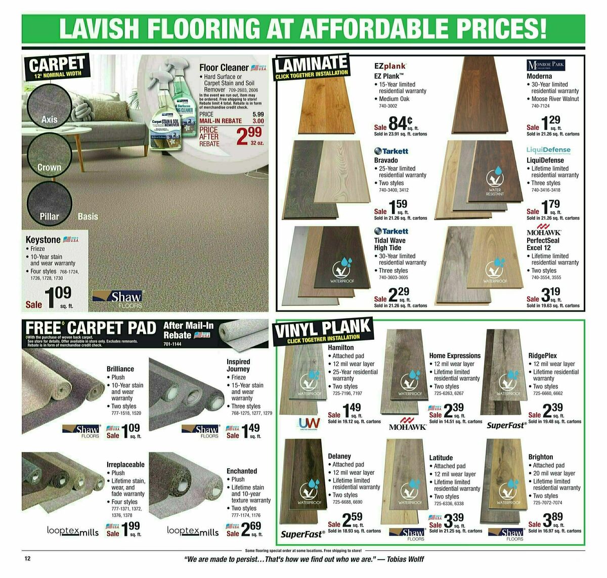 Menards Weekly Ad from November 24