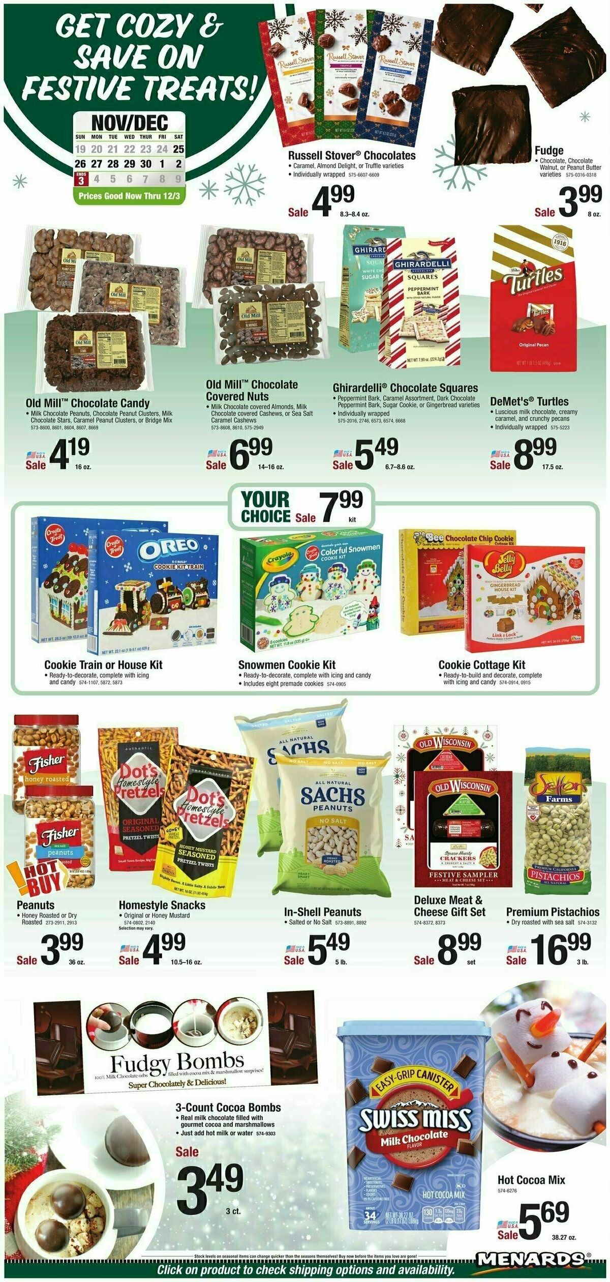 Menards Home Essentials Weekly Ad from November 24