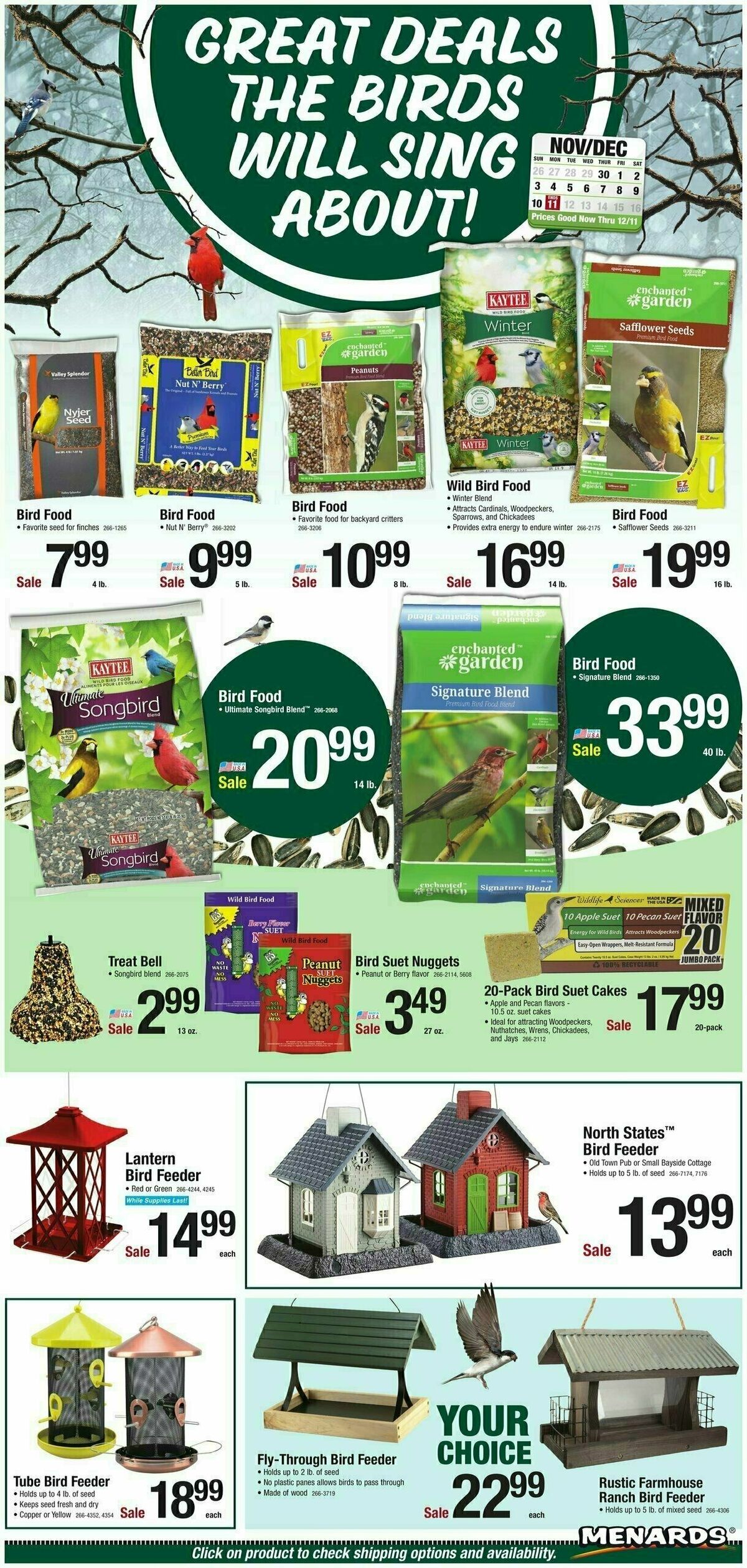Menards Home Essentials Weekly Ad from November 29