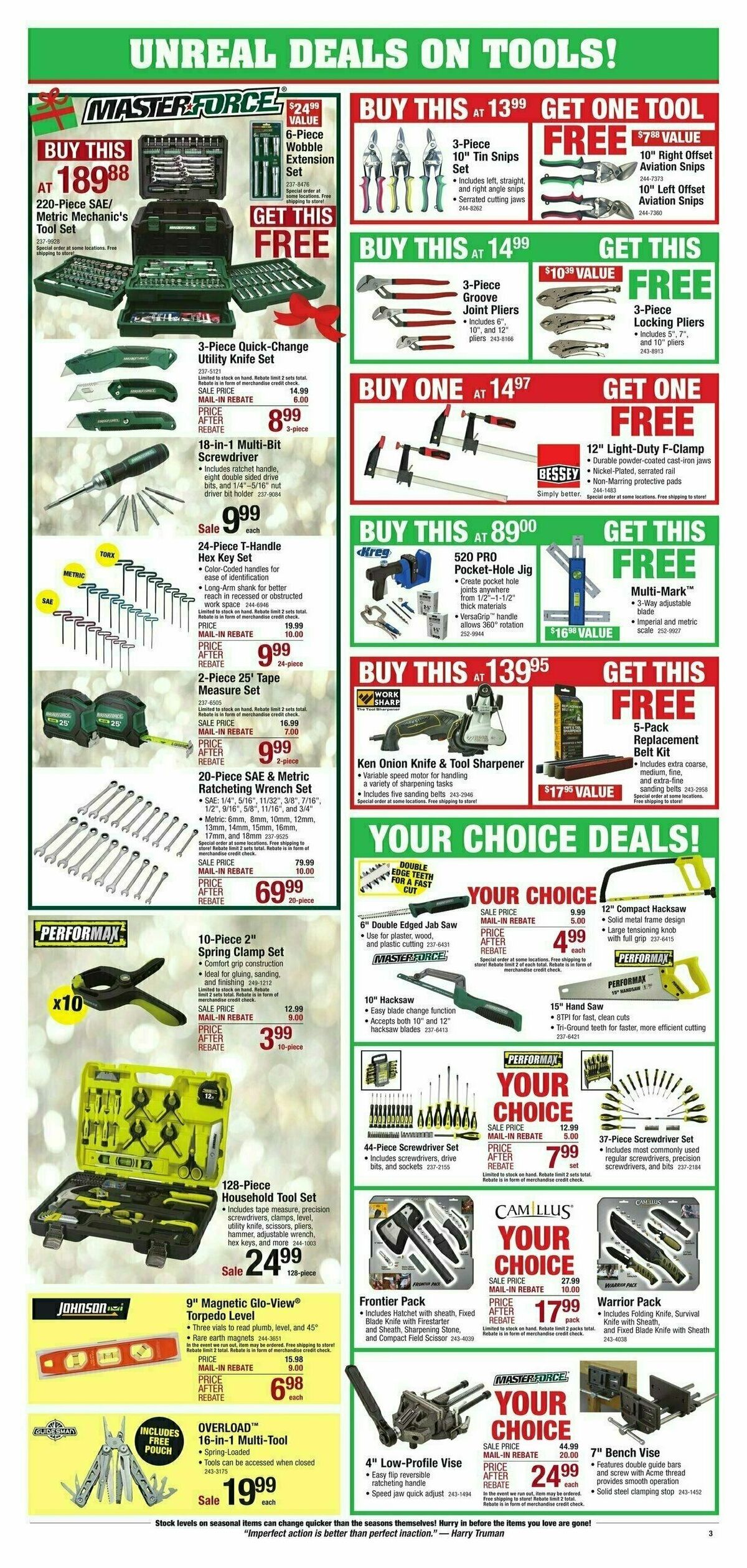 Menards Christmas Gifts Sales Weekly Ad from November 29