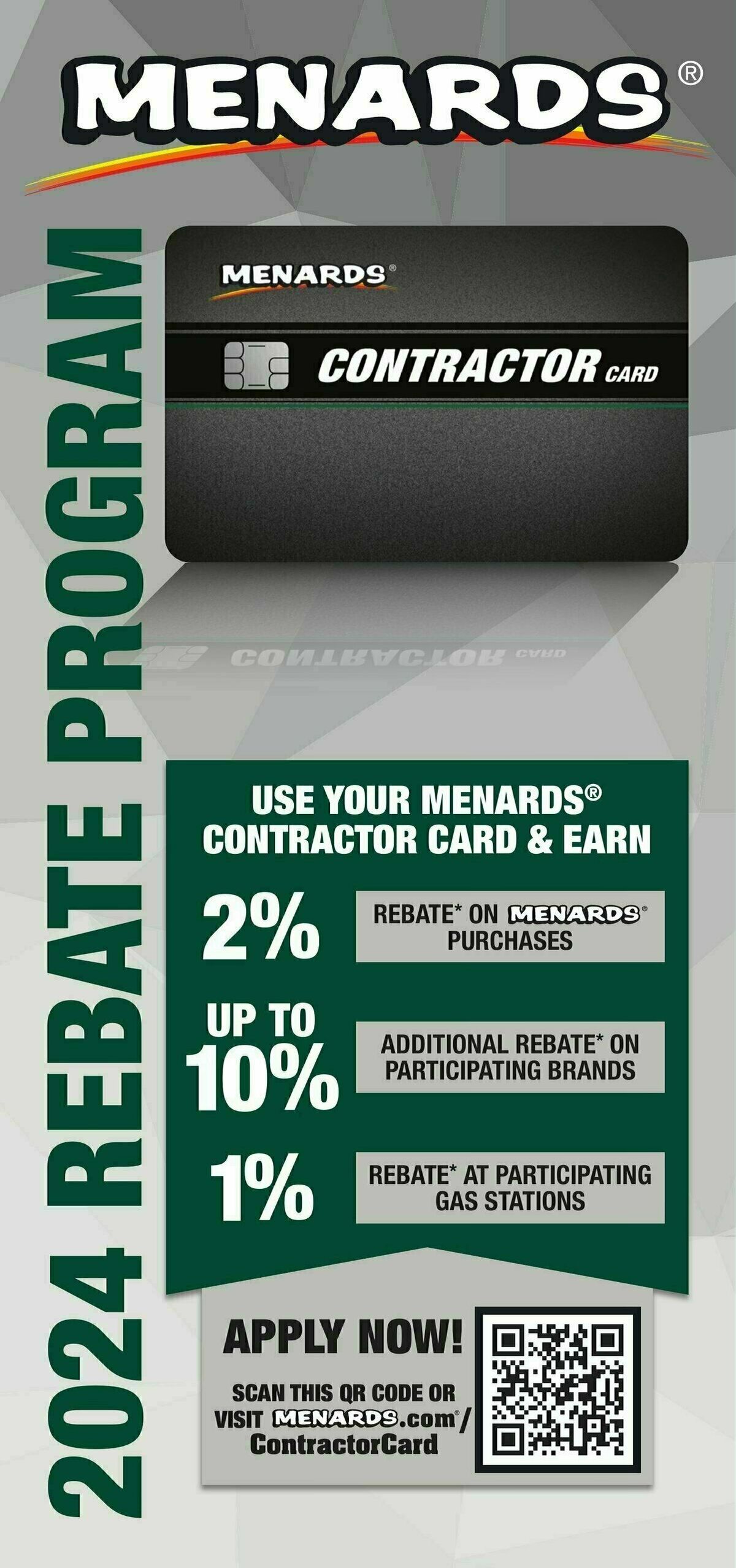 Menards Contractor Card Brochure Weekly Ad from January 1