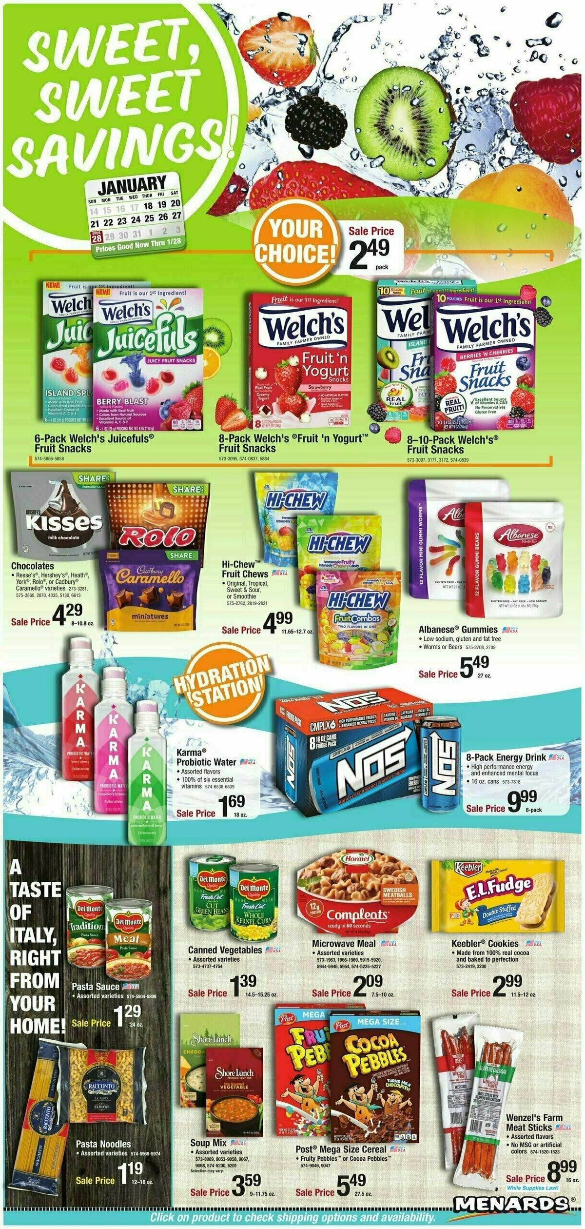 Menards Home Essentials Weekly Ad from January 17