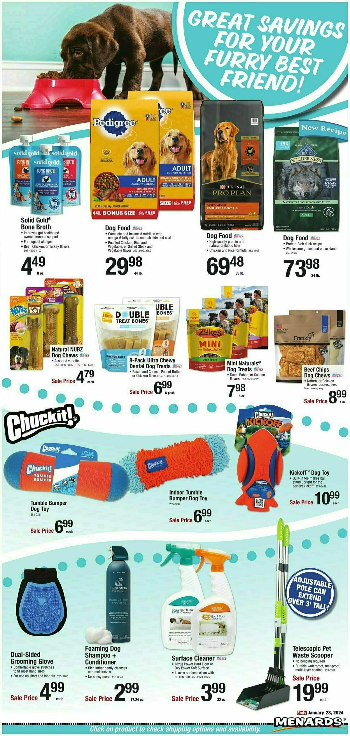 Menards Home Essentials Weekly Ad from January 17