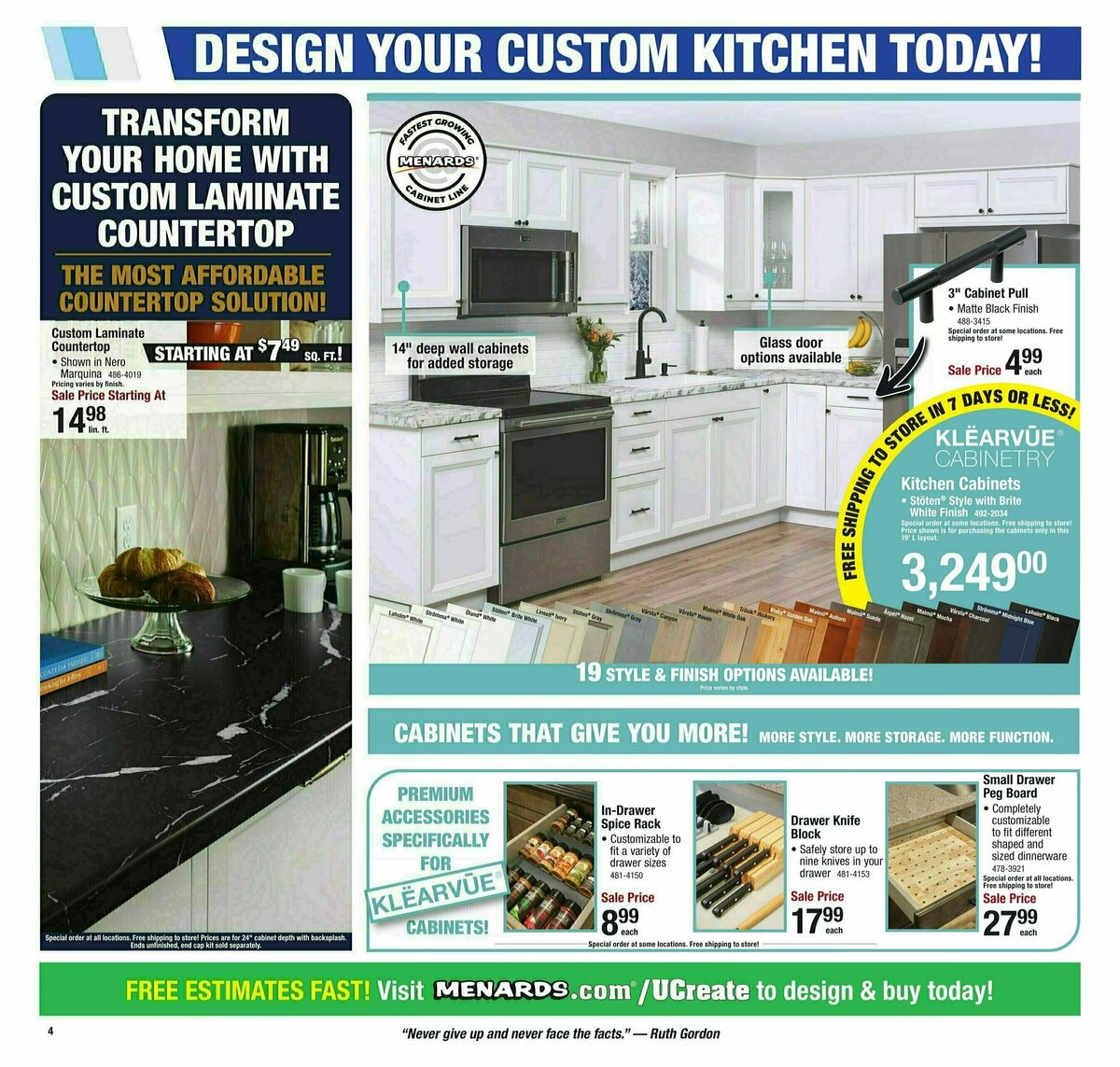 Menards Home Improvement Sale Weekly Ad from January 17