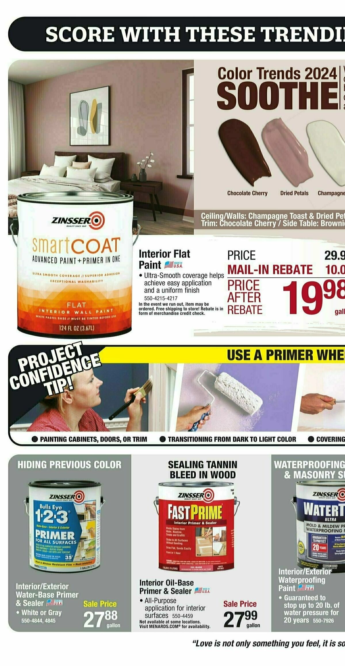 Menards Super Sale - Score Great Savings! Weekly Ad from January 31