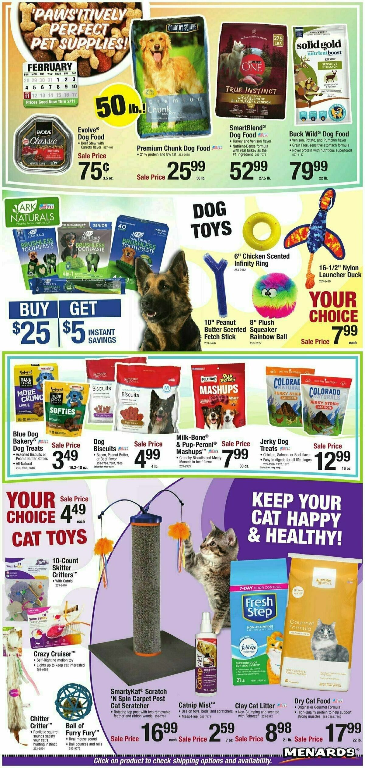 Menards Weekly Ad from January 31